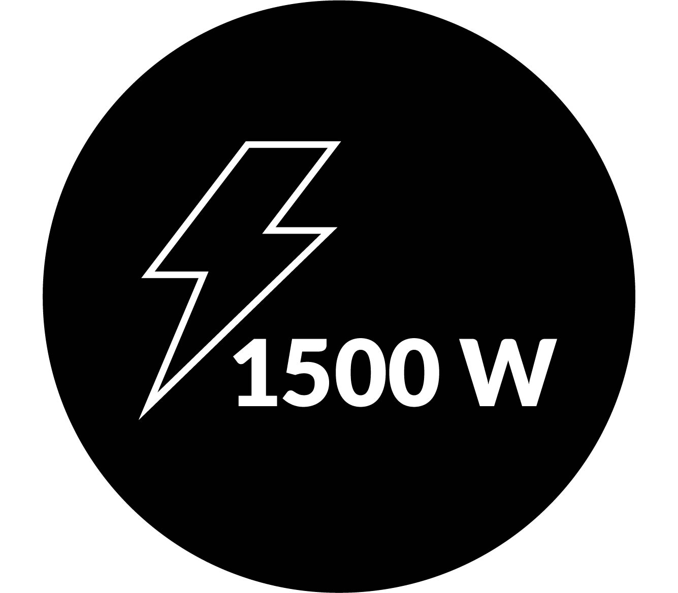 Peak power 1500 w